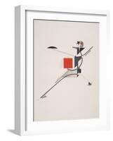 Victory Over the Sun, 10. New Man-El Lissitzky-Framed Giclee Print