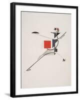 Victory Over the Sun, 10. New Man-El Lissitzky-Framed Giclee Print