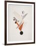 Victory Over the Sun, 5. Globetrotter (in Time)-El Lissitzky-Framed Giclee Print