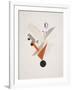 Victory Over the Sun, 5. Globetrotter (in Time)-El Lissitzky-Framed Giclee Print