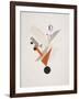 Victory Over the Sun, 5. Globetrotter (in Time)-El Lissitzky-Framed Giclee Print