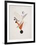 Victory Over the Sun, 5. Globetrotter (in Time)-El Lissitzky-Framed Giclee Print