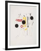 Victory Over the Sun, 6. Sportsmen-El Lissitzky-Framed Giclee Print