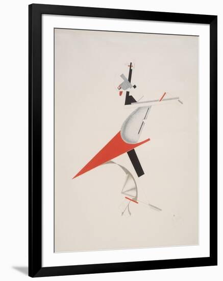 Victory Over the Sun, 7. Troublemaker-El Lissitzky-Framed Giclee Print