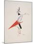 Victory Over the Sun, 7. Troublemaker-El Lissitzky-Mounted Giclee Print