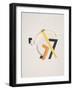 Victory Over the Sun, 8. Old Man (Head 2 Steps behind)-El Lissitzky-Framed Giclee Print