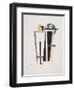 Victory Over the Sun, 9. Gravediggers-El Lissitzky-Framed Premium Giclee Print