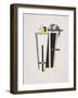 Victory Over the Sun, 9. Gravediggers-El Lissitzky-Framed Giclee Print