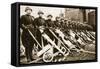 Victory Parade on Red Square, Moscow, 1945-null-Framed Stretched Canvas