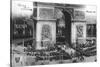 Victory Parade, Paris, 14th July 1919-null-Stretched Canvas