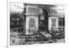 Victory Parade, Paris, 14th July 1919-null-Framed Giclee Print