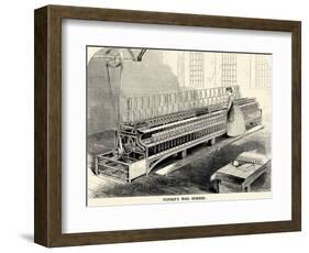 Victory's Wool Spinner-null-Framed Art Print