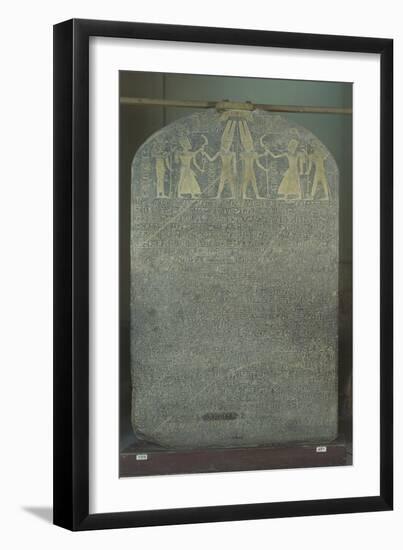 Victory Stone Stele of Merneptah-null-Framed Giclee Print