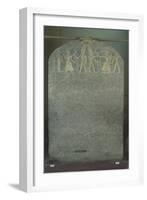 Victory Stone Stele of Merneptah-null-Framed Giclee Print