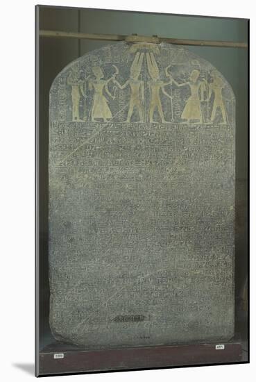 Victory Stone Stele of Merneptah-null-Mounted Giclee Print