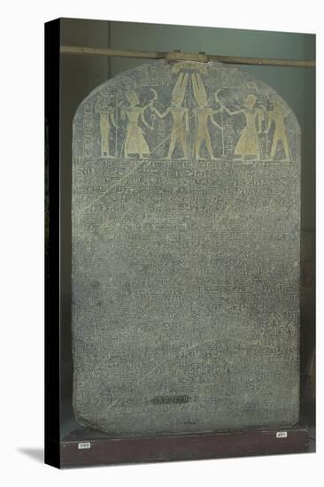 Victory Stone Stele of Merneptah-null-Stretched Canvas