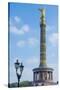 Victory Tower Siegessaule in City Center, Berlin, Germany-Bill Bachmann-Stretched Canvas