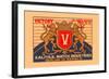 Victory-null-Framed Art Print