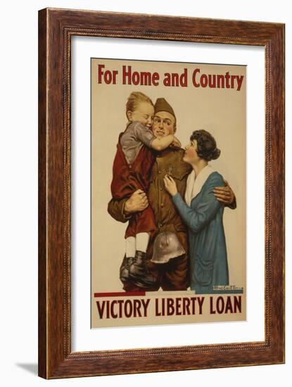 Victory-Vintage Apple Collection-Framed Giclee Print