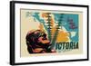 Victory-Josep Renau Montoro-Framed Art Print