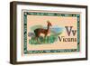 Vicuna-null-Framed Art Print