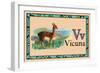 Vicuna-null-Framed Art Print