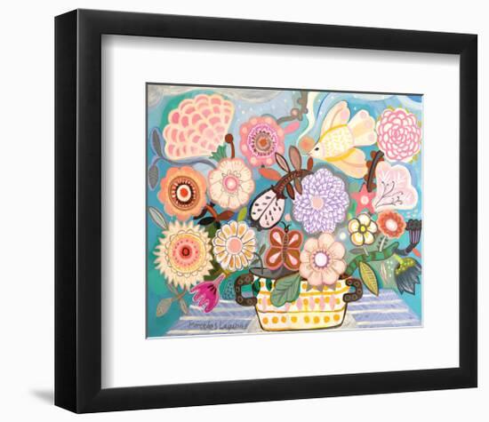 Vida-Mercedes Lagunas-Framed Art Print