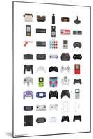 Video Game Controllers-null-Mounted Standard Poster