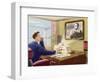 Video-Telephone-null-Framed Art Print