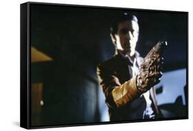 Videodrome (photo)-null-Framed Stretched Canvas