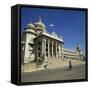 Vidhana Soudha, Bangalore, Karnataka State, India-Rolf Richardson-Framed Stretched Canvas