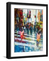 Vie City-Marc Archambault-Framed Art Print