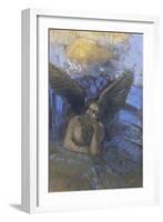 Vieil ange-Odilon Redon-Framed Giclee Print