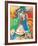 Vieil Homme Assis Mougins, c.1970-Pablo Picasso-Framed Art Print