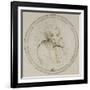 Vieillard à mi-corps, la tête de profil-Leonardo da Vinci-Framed Giclee Print