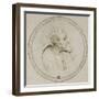 Vieillard à mi-corps, la tête de profil-Leonardo da Vinci-Framed Giclee Print
