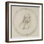 Vieille femme coiffée d'un voile-Leonardo da Vinci-Framed Giclee Print