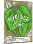 Vieille Fine Wine Label - Europe-Lantern Press-Mounted Art Print