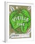 Vieille Fine Wine Label - Europe-Lantern Press-Framed Art Print