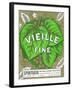 Vieille Fine Wine Label - Europe-Lantern Press-Framed Art Print