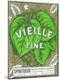 Vieille Fine Wine Label - Europe-Lantern Press-Mounted Art Print