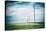 Vielbrunn, Hesse, Germany, Old Power Supply Lines Above Fields-Bernd Wittelsbach-Stretched Canvas