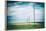 Vielbrunn, Hesse, Germany, Old Power Supply Lines Above Fields-Bernd Wittelsbach-Framed Photographic Print