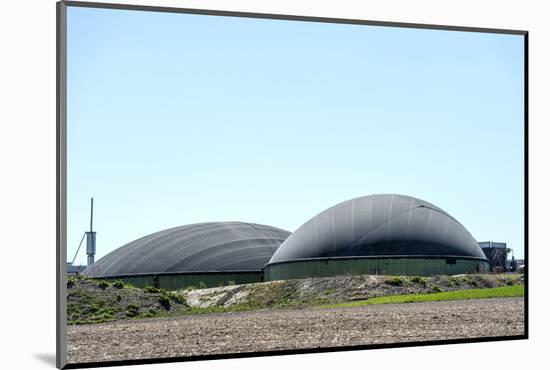 Vielbrunn, Hessens, Germany, Biogas Plant-Bernd Wittelsbach-Mounted Photographic Print