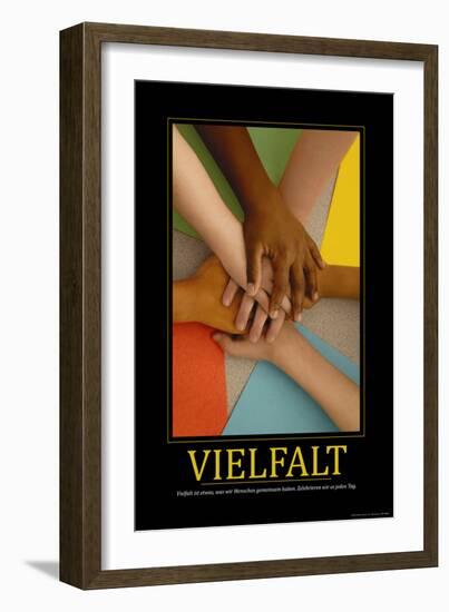 Vielfalt (German Translation)-null-Framed Photo