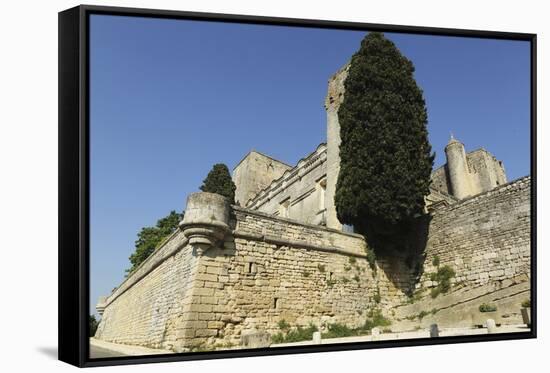 Viellevieille Castle, Dating from the 11th Century, with a Renaissance Facade-Stuart Forster-Framed Stretched Canvas