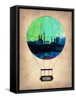 Vienna Air Balloon-NaxArt-Framed Stretched Canvas