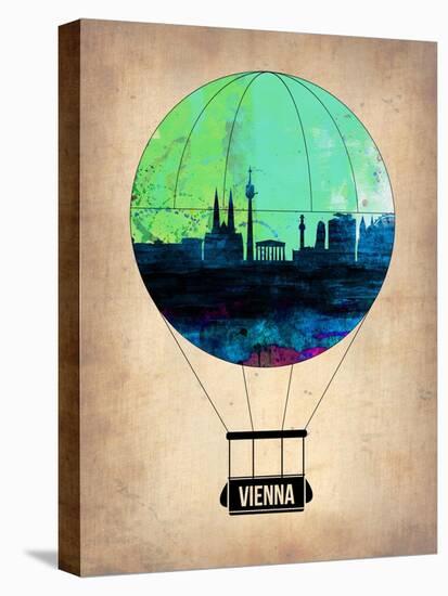 Vienna Air Balloon-NaxArt-Stretched Canvas