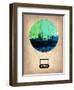 Vienna Air Balloon-NaxArt-Framed Art Print