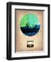 Vienna Air Balloon-NaxArt-Framed Art Print